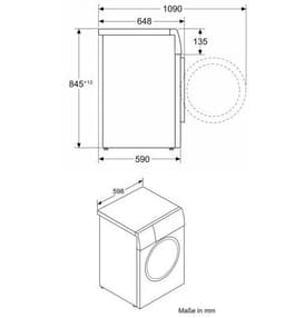 MÁY GIẶT BOSCH WGG254A0VN